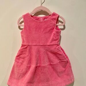 Adorable CPC Bright Pink Corduroy Dress